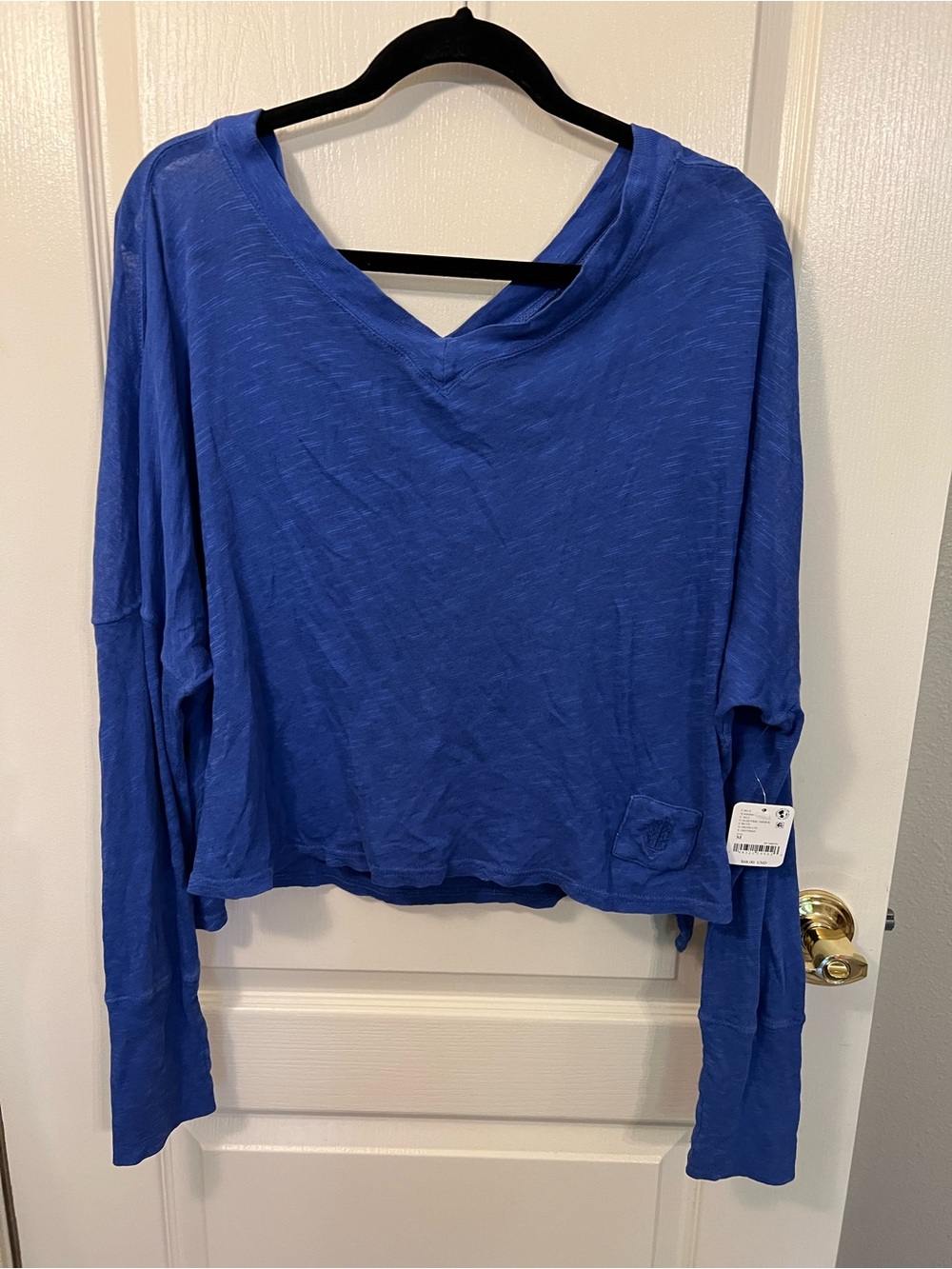 FP Movement Solani Layer Electric Shock Blue NWT Size M